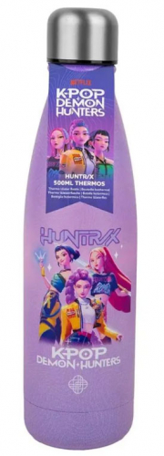 KPop Demon Hunters Huntrix borraccia termica